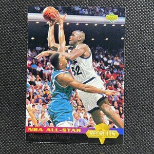 1992-93 Upper Deck NBA All-Stars Shaquille O'Neal Rookie RC #34 Orlando Magic